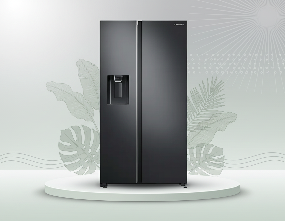 Samsung 617L Refrigerator RS64R5331B4