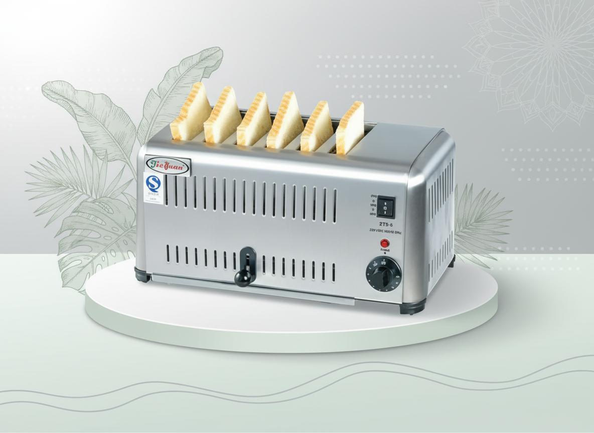 6 Slice Electric Toaster