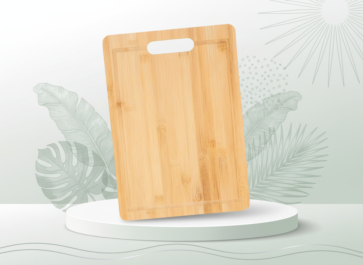 Bamboo Cutting Board 20 x 30 x 1.8cm