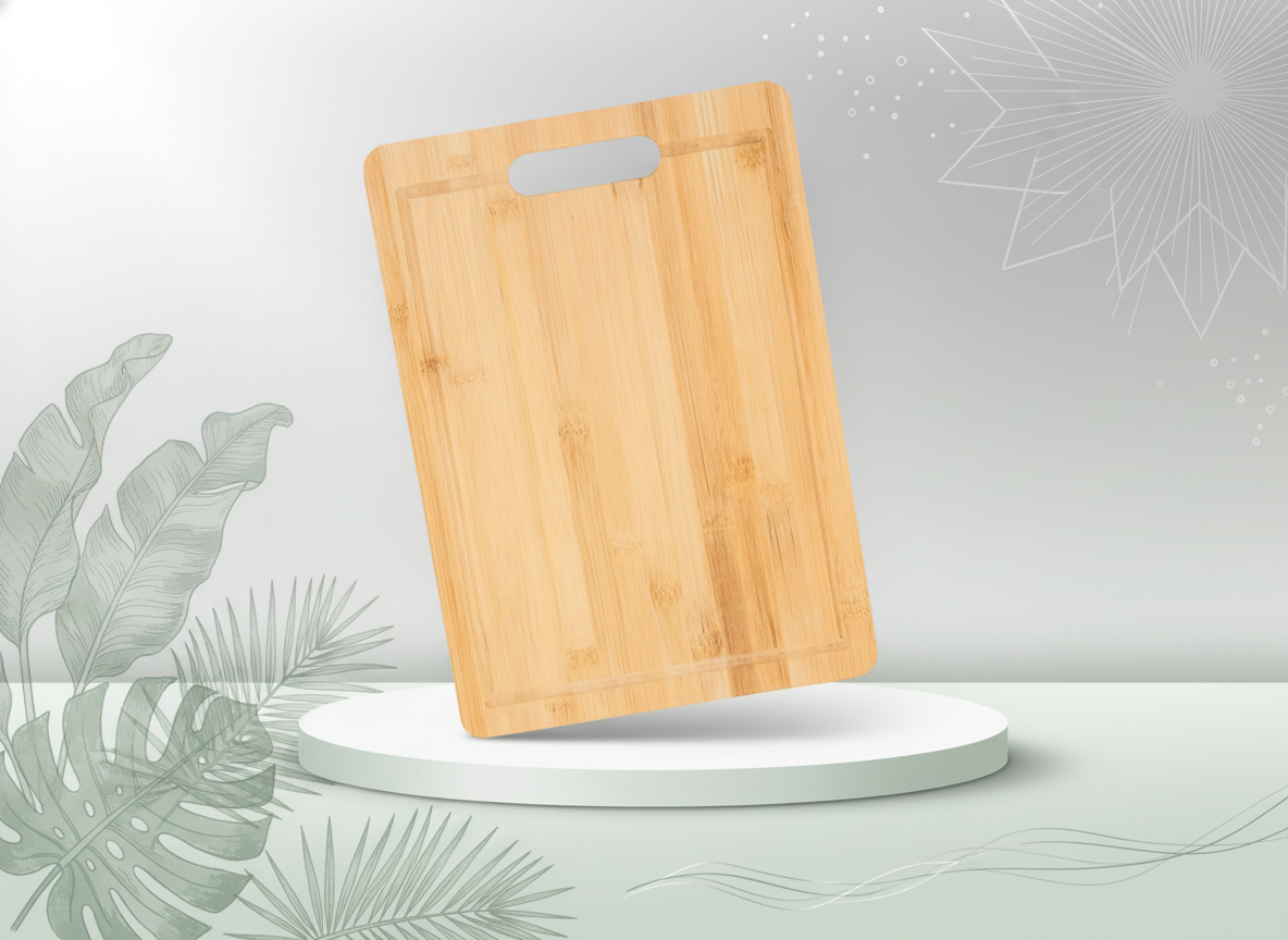 Bamboo Cutting Board 22 x 32 x 1.8cm