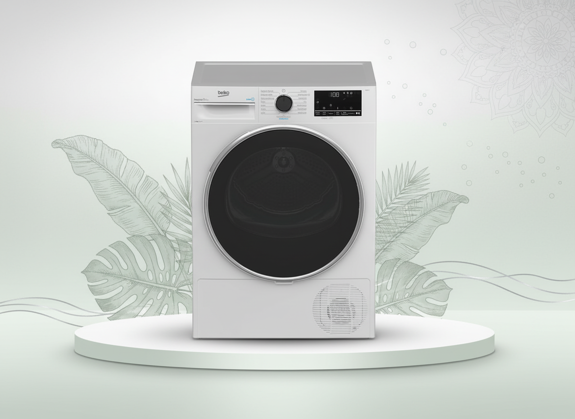 BEKO 8kg Cloth Dryer Heat Pump B3T4824DW
