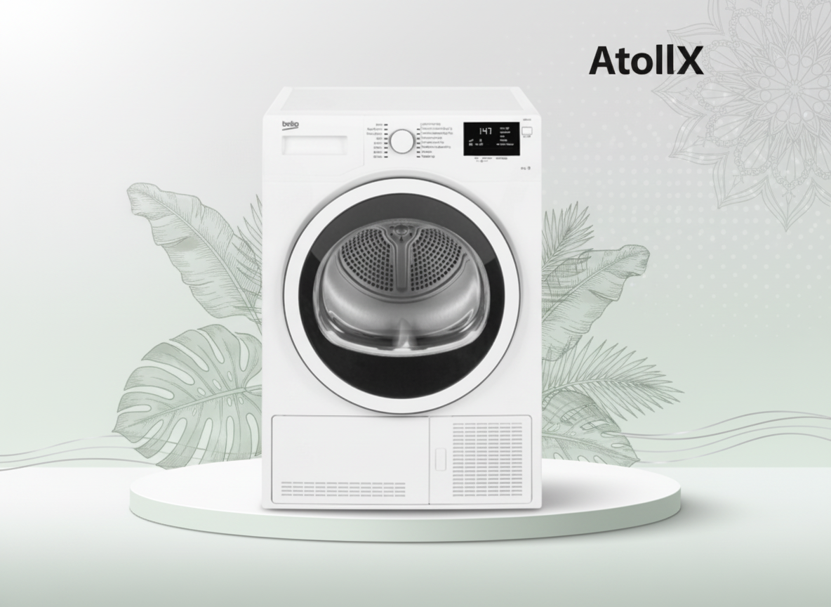 BEKO 8KG CONDENSOR CLOTH DRYER DCJ83133