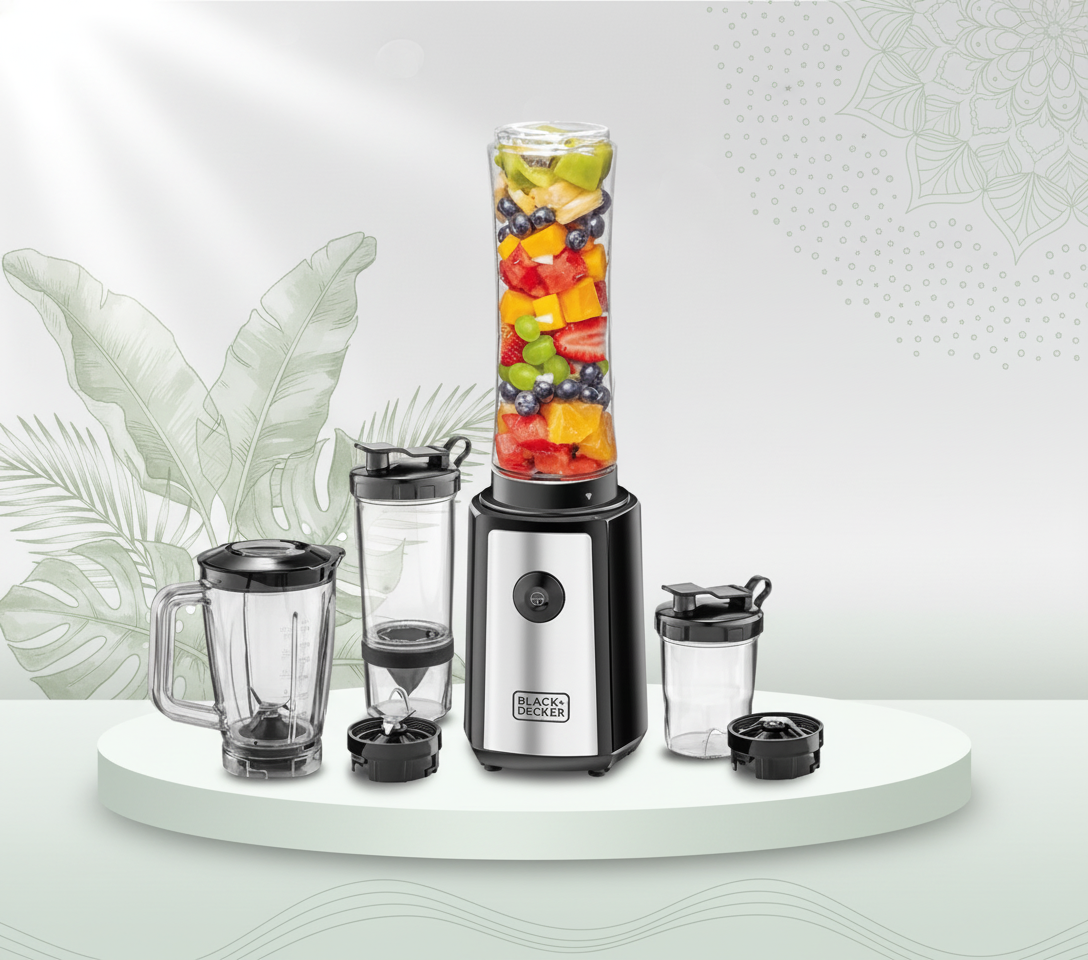 Black & Decker 4in1 Sports Blender SBX300BCG-B5