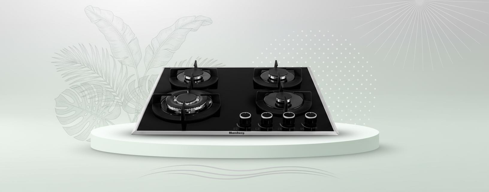4 Burner Gas Built-in Hob GCN 63415 X
