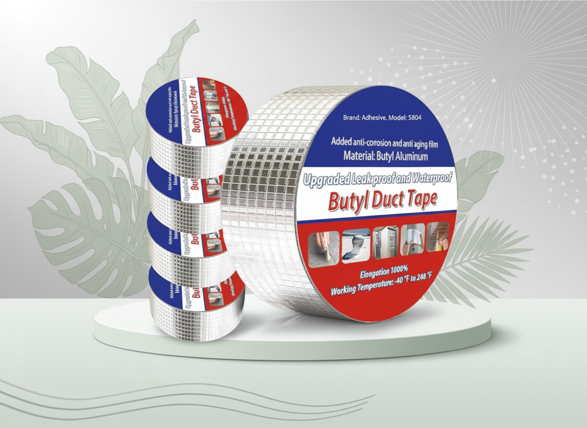 Butyl Aluminum Duct Tape 50mm x 5m