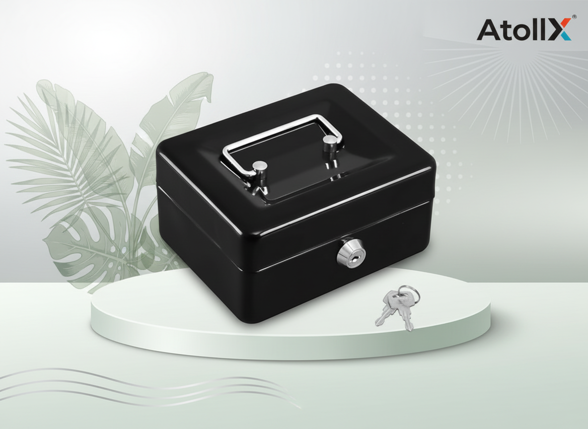 Cash Box W/Key Lock KS250A