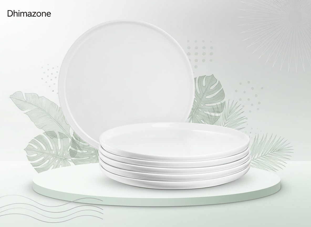 Ceramic Round Plate 10.5″