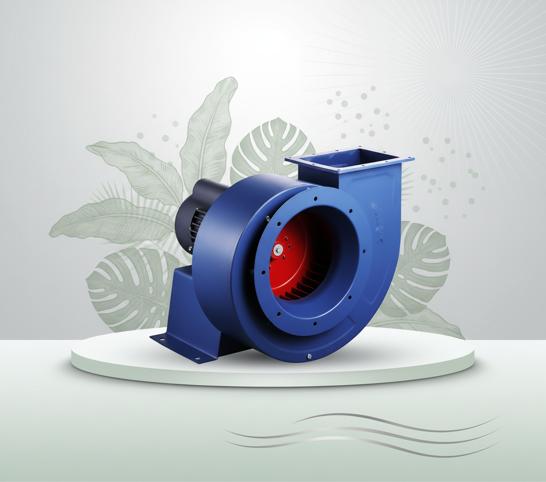 Dust Removal Centrifugal Fan / Hood Blower 0.75kw - Image 2