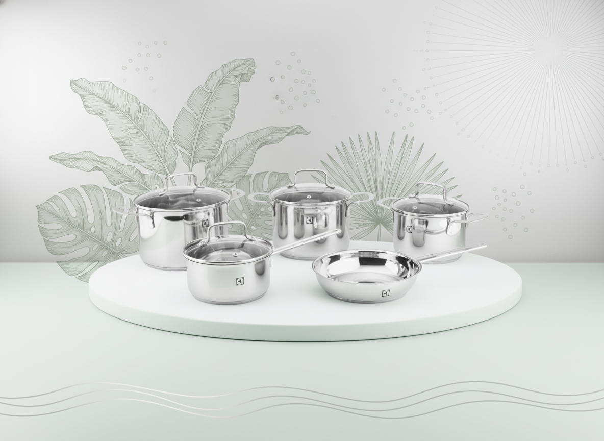 ELECTROLUX Cookware Set 5pcs EACWSS5P