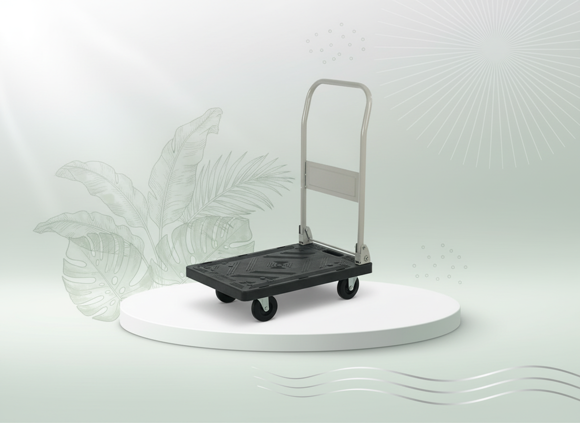 Flatbed Trolley 50x70cm - Image 2