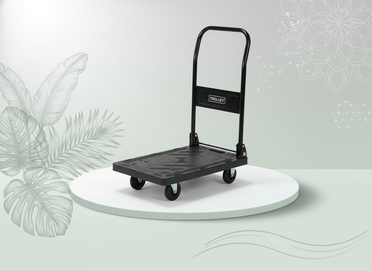 Flatbed Trolley 60x90cm - Image 2