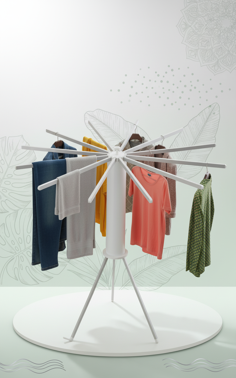 Folding Laundry Dryer Rack 8803