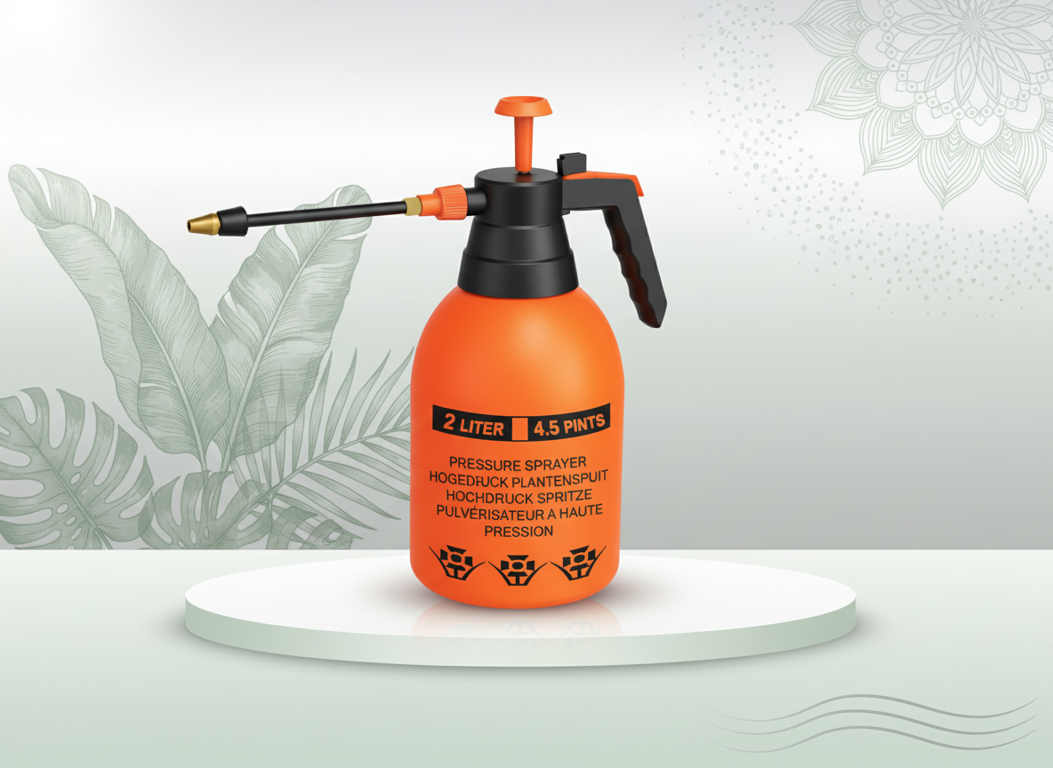 Gardening Spray Bottle w/ Water Pump 2L