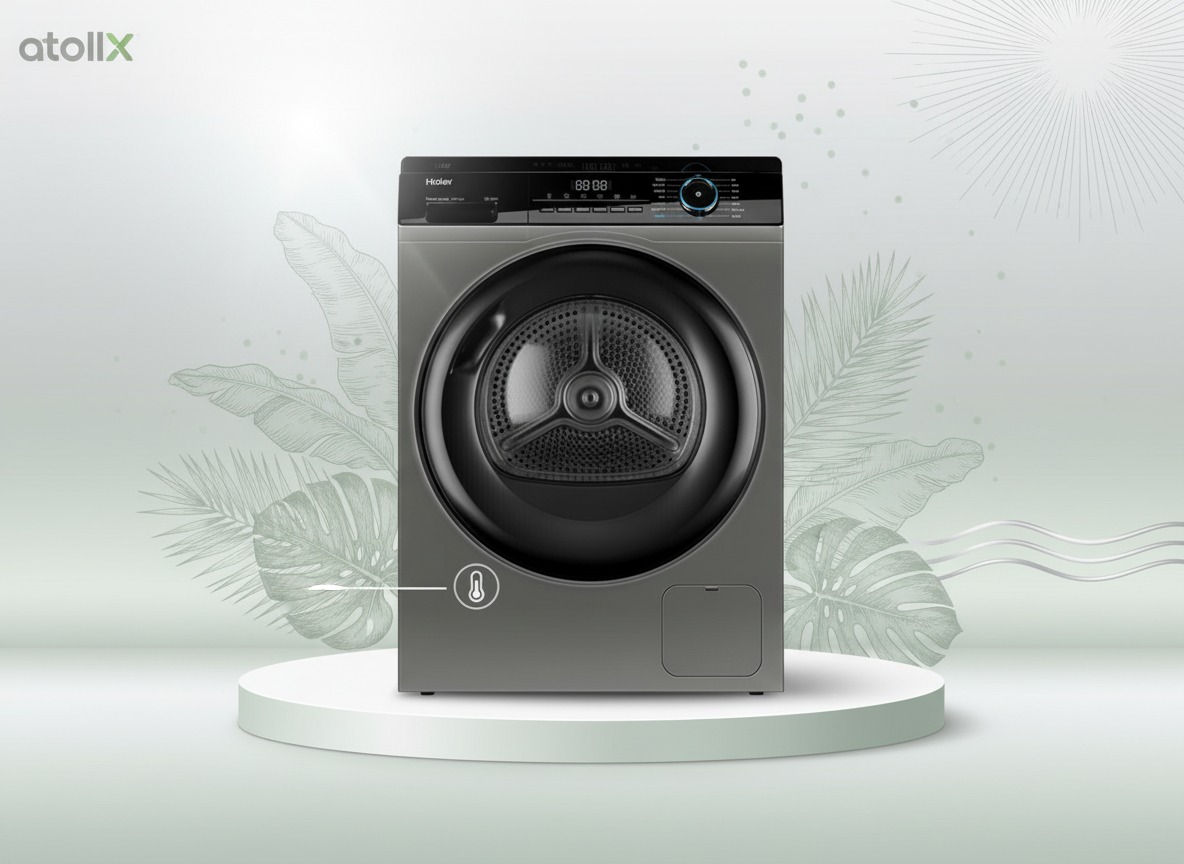 HAIER Clothe Dryer 10KG HD100-A2939S - Image 2