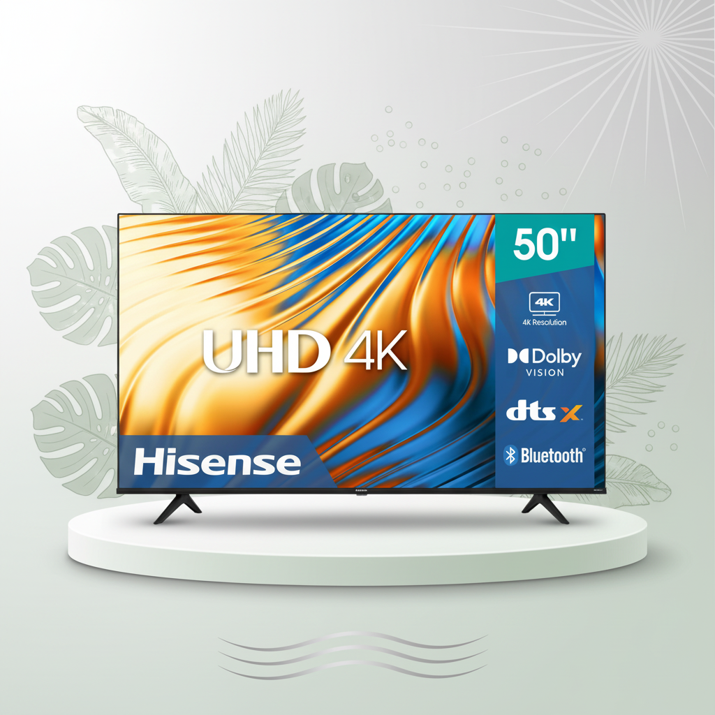 HISENSE 50″ LED TV 50A6H