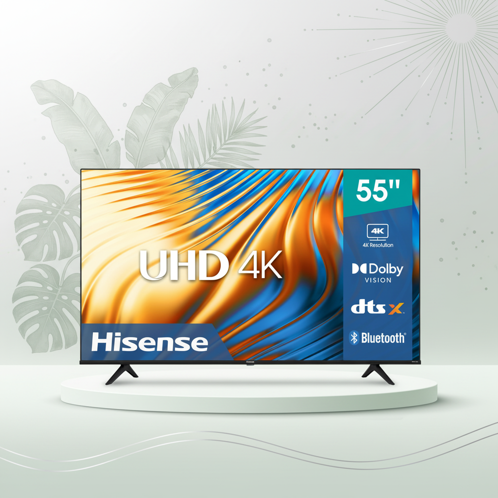 HISENSE 55″ LED TV 55A6H