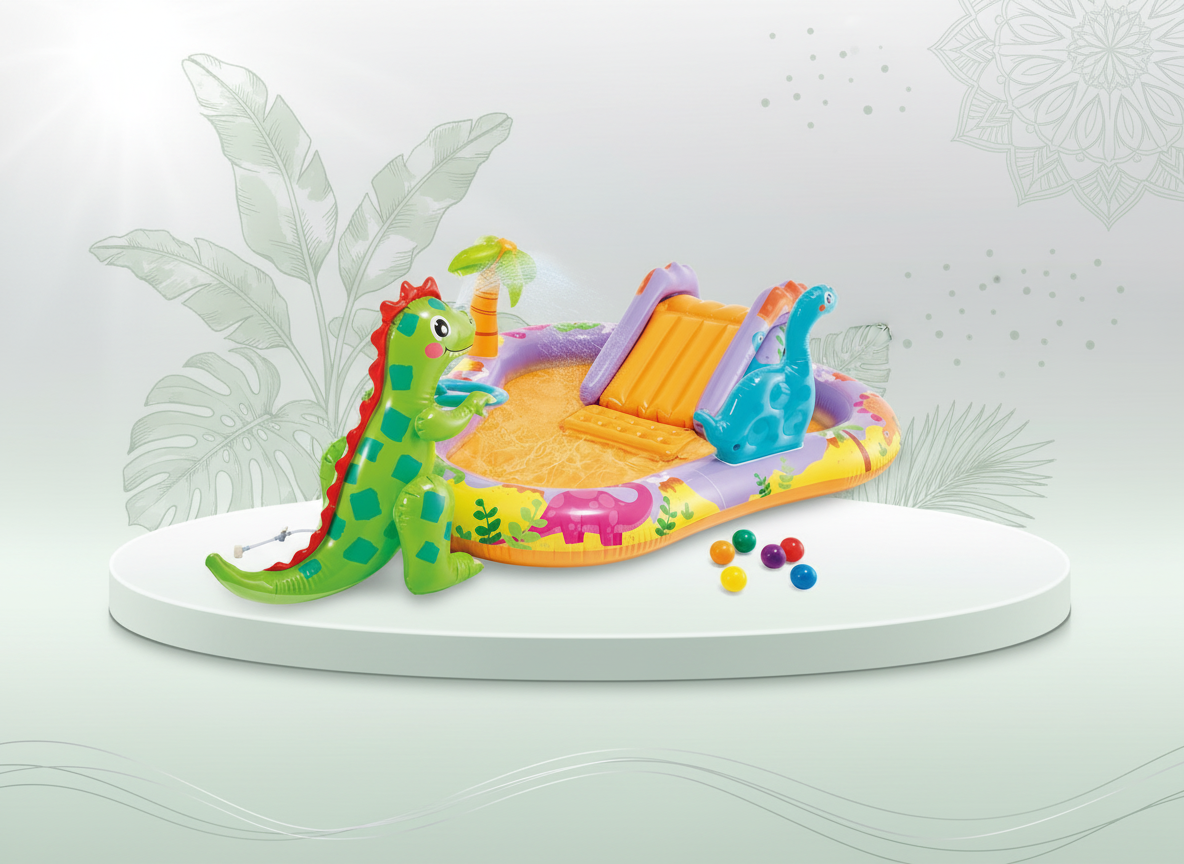 INTEX Inflatable Dino Play Center 56139NP