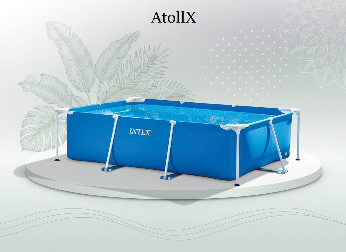 INTEX Inflatable Swimming Pool 28272NP Rectangular