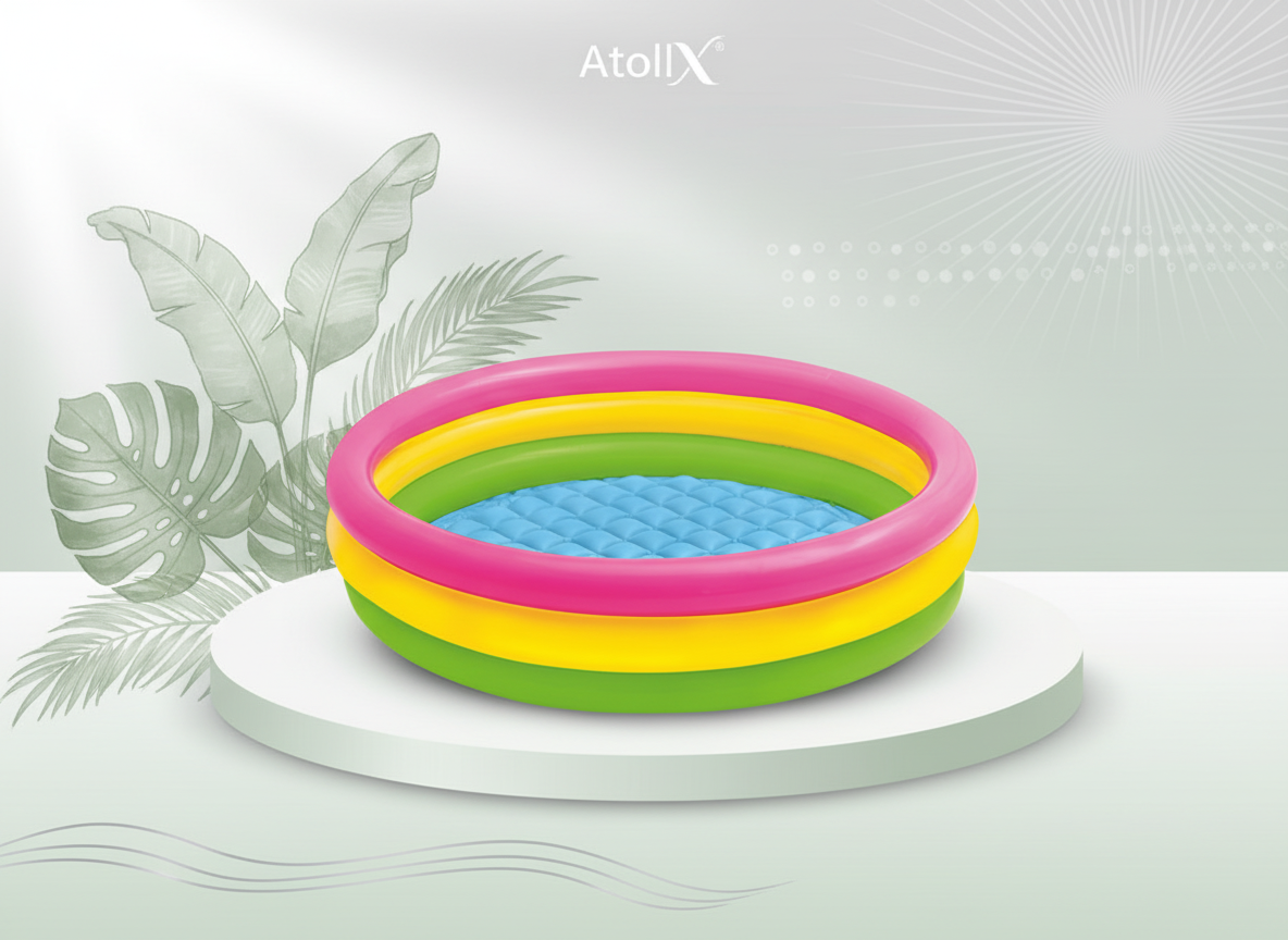 INTEX Inflatable Swimming Pool-Sunset Glow 57412NP