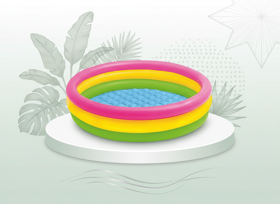 INTEX Inflatable Swimming Pool-Sunset Glow 57422NP