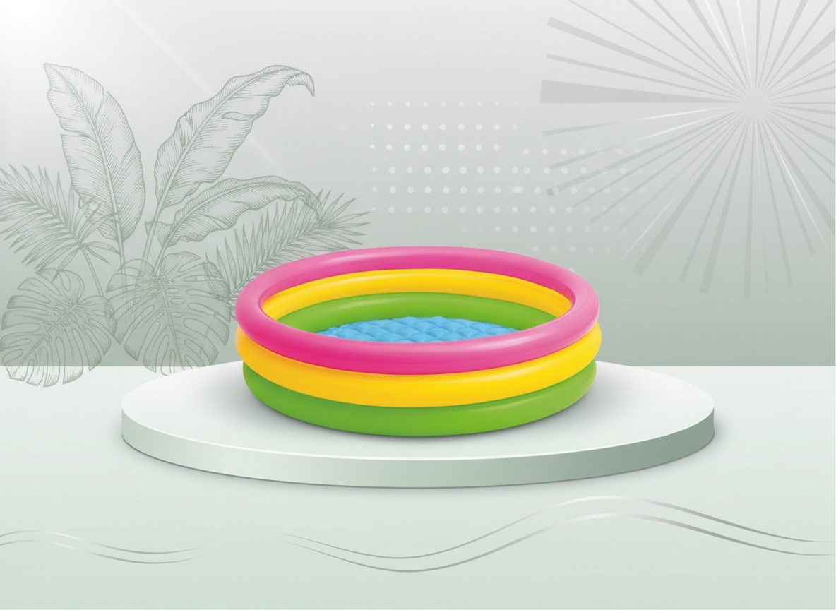 INTEX Inflatable Swimming Pool-Sunset Glow 58924NP