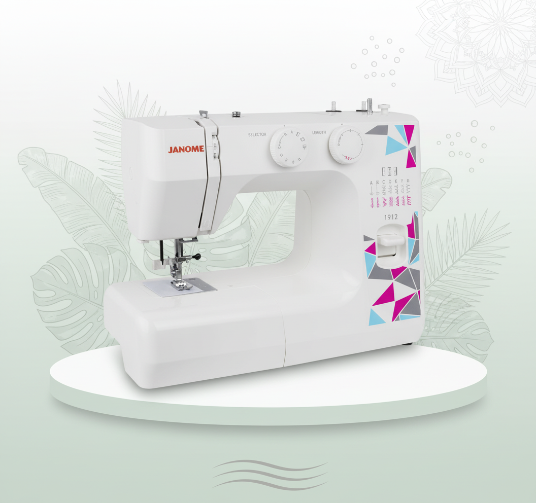 JANOME SEWING MACHINE 1912