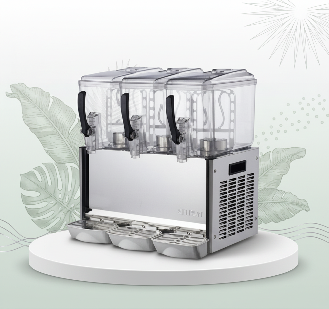 Juice Dispenser 3 Tank