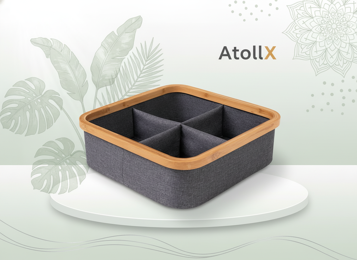 LAUNDRY / STORAGE BASKET BLACK