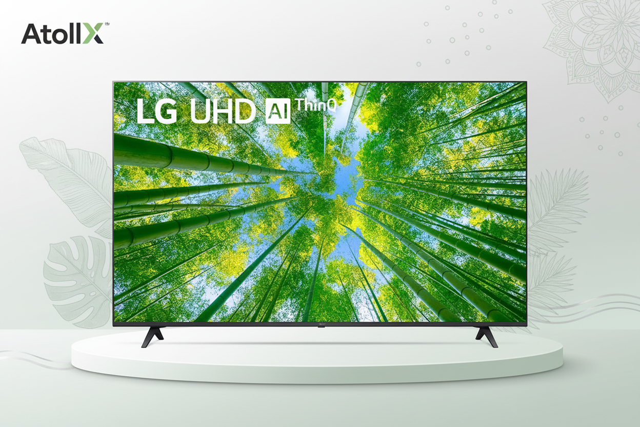 LG 55″ 4K SMART UHD TV 55UQ8000PSC