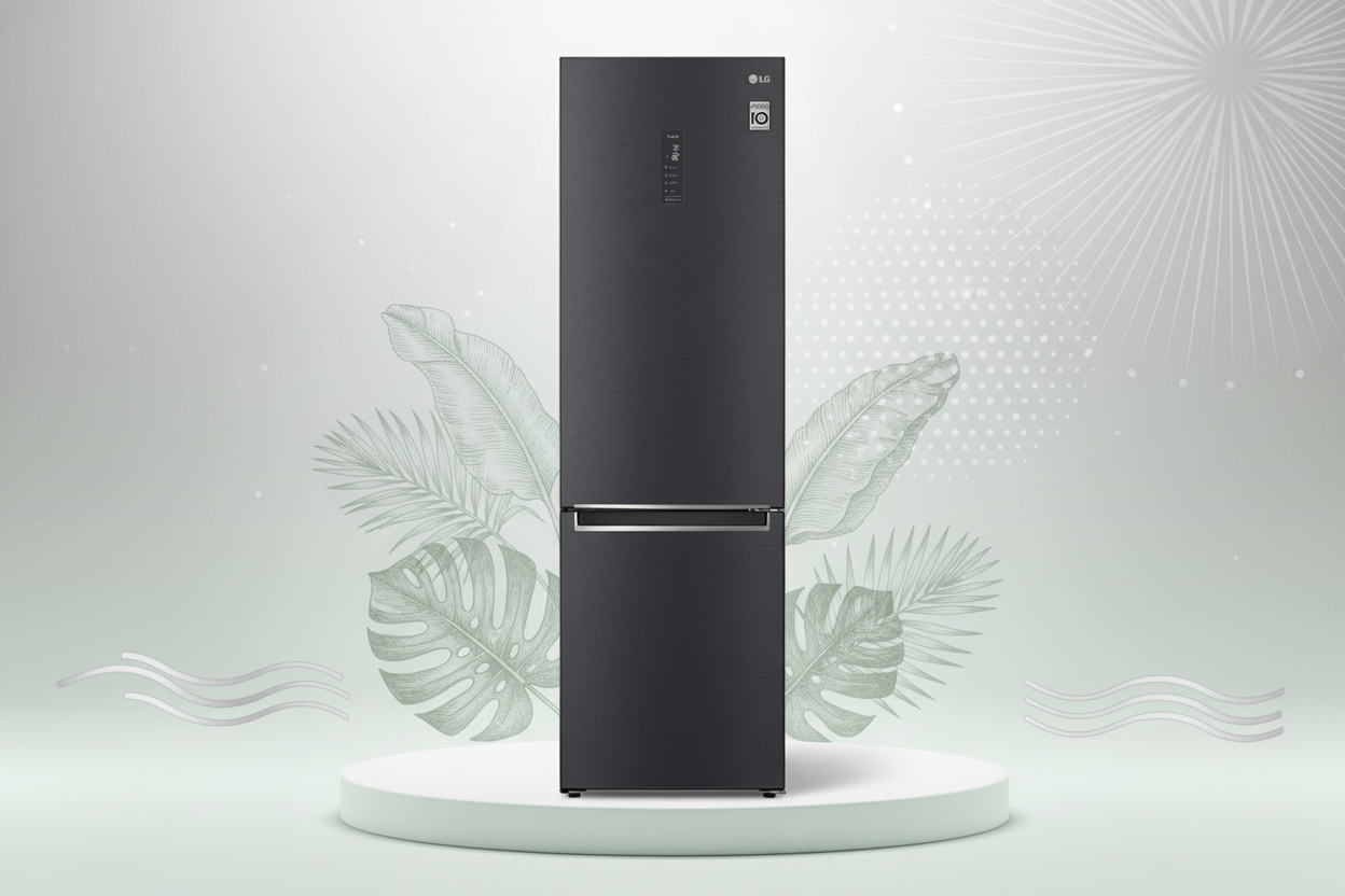LG Bottom Freezer Refrigerator GC-B509SBUM