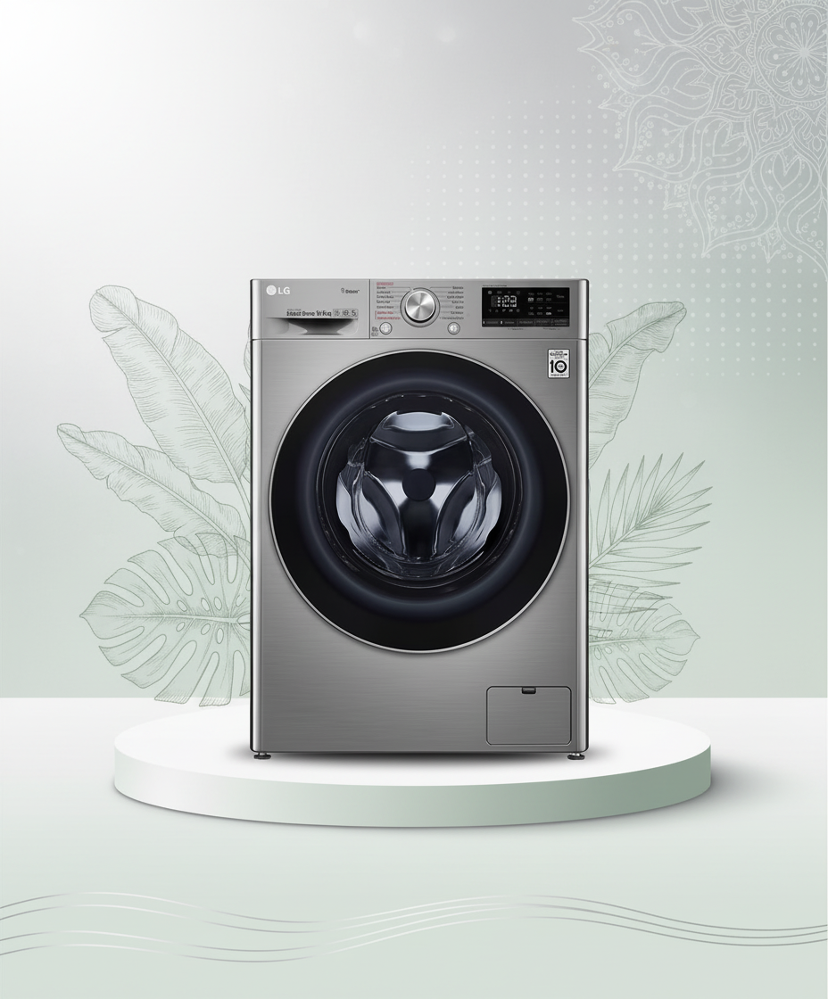 LG Front Washing Machine with Dryer, 9/6kg F4V5VGP2T