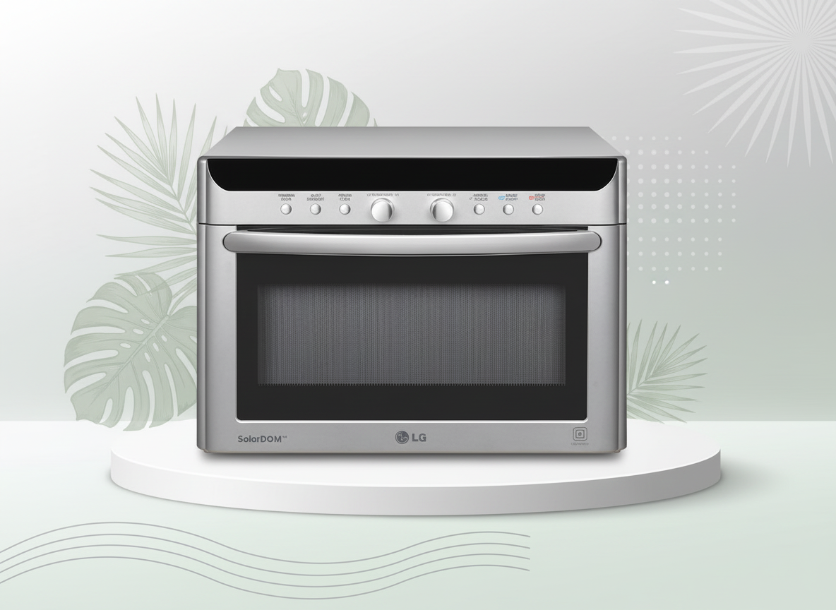 LG Solar Dom Convection Microwave Oven 38 L MA3882RC Silver