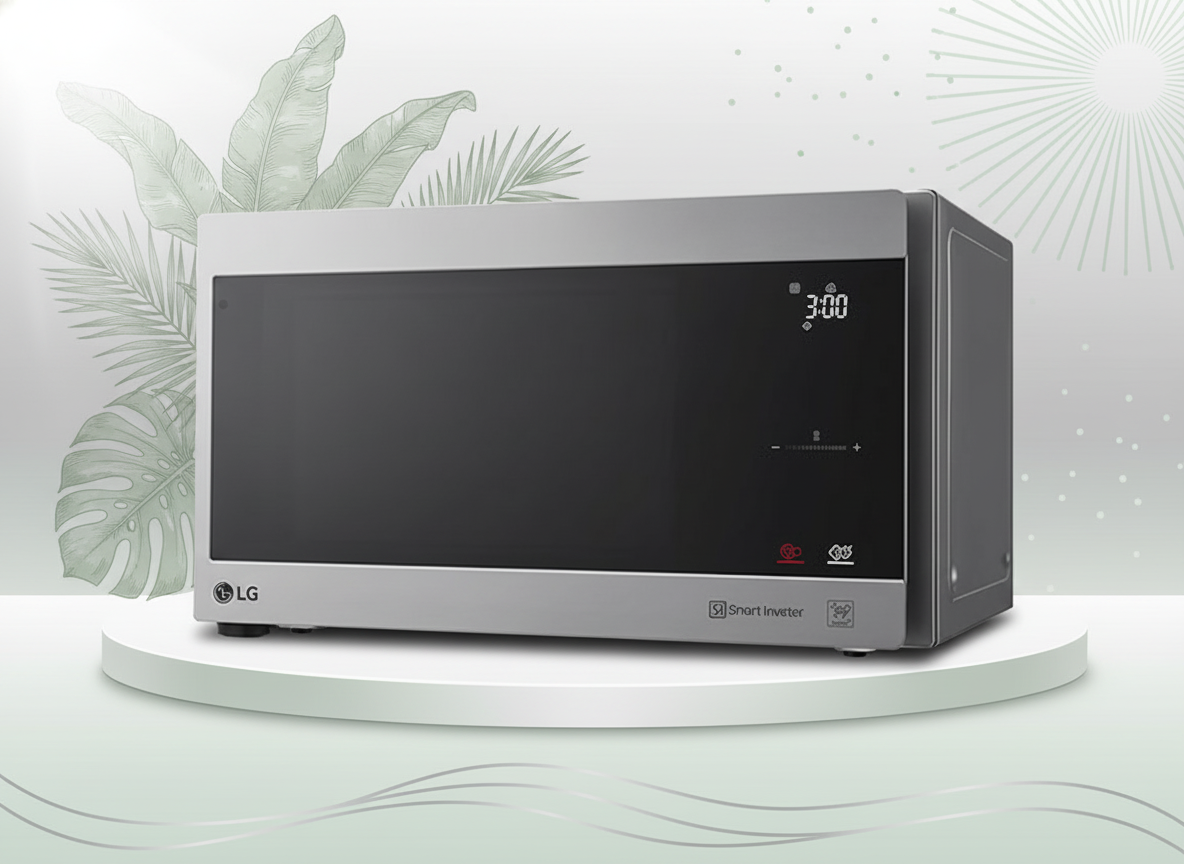 LG Solo Microwave Oven 42 L Silver MH8295CIS