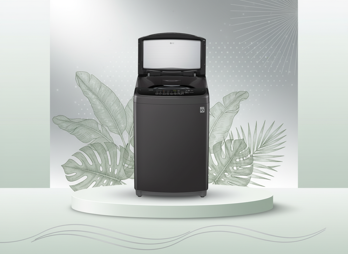 LG TOP LOAD WASHING MACHINE 13KG – T1366NEHV2-A - Image 2