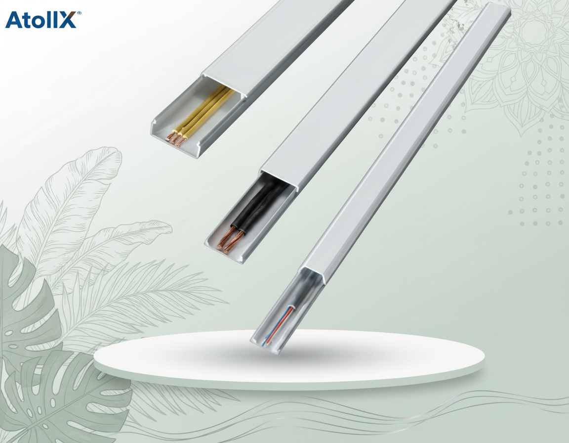 LITAFLEX UPVC TRUNKING – 3 x 3