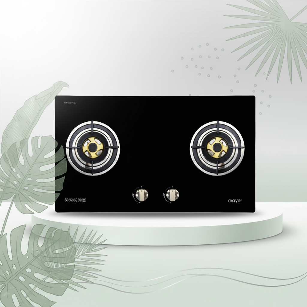 Mayer 2 Burner Glass Hob MMGH772HI