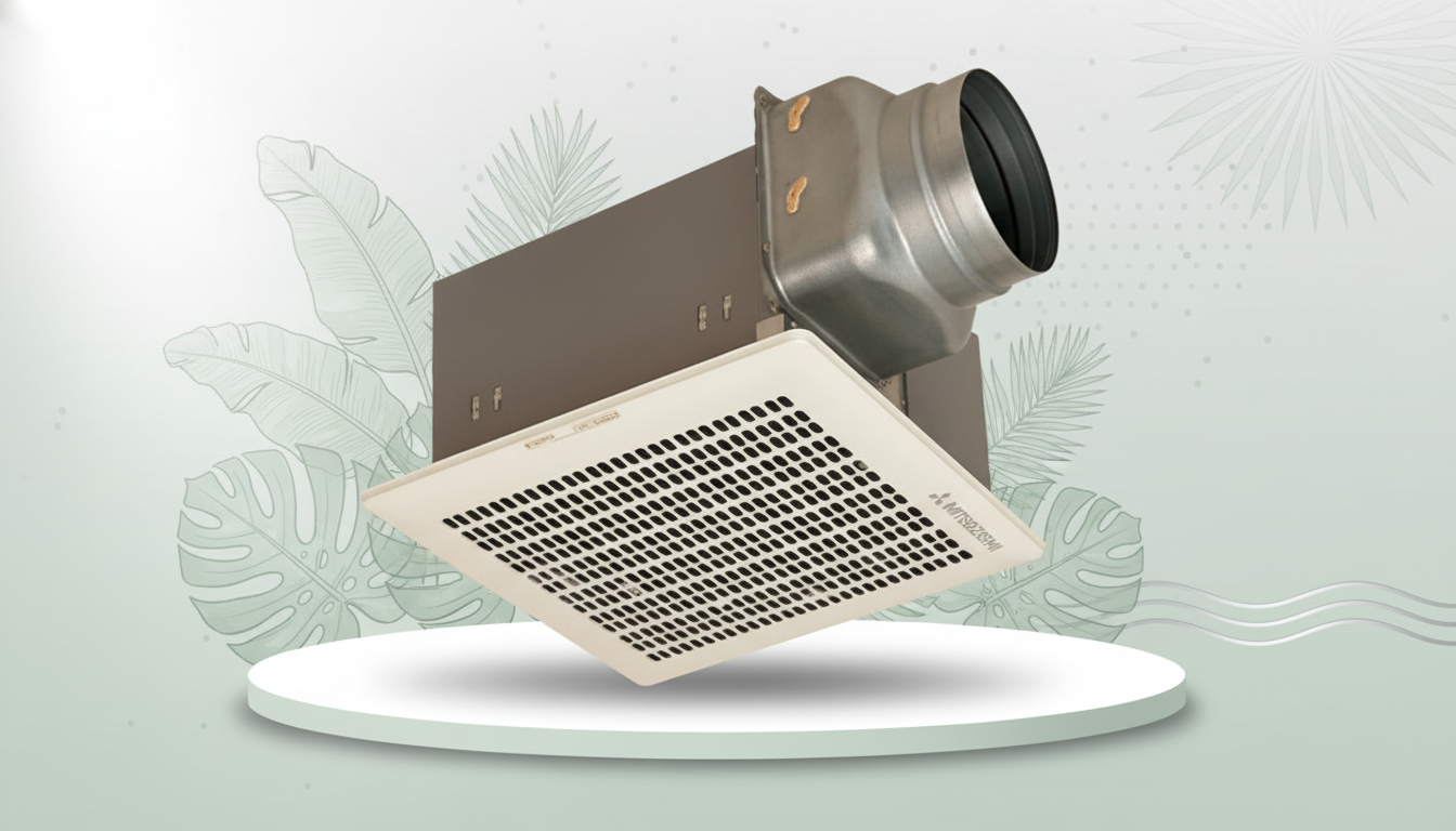 MITSUBISHI 8″ Ventilation Fan Duct Type VD-20Z4T7