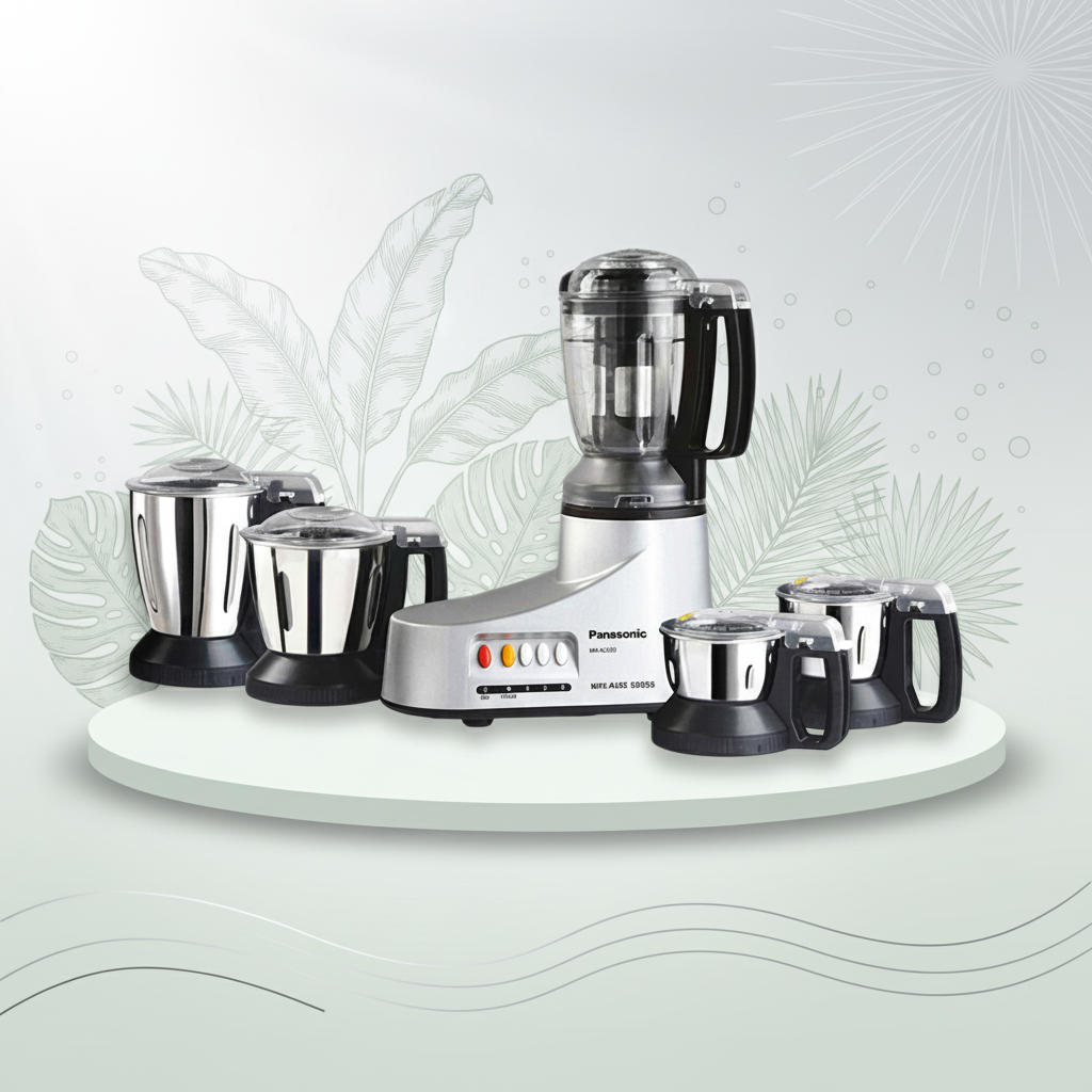 Panasonic Super Mixer Grinder 5 Jar MX-AC555