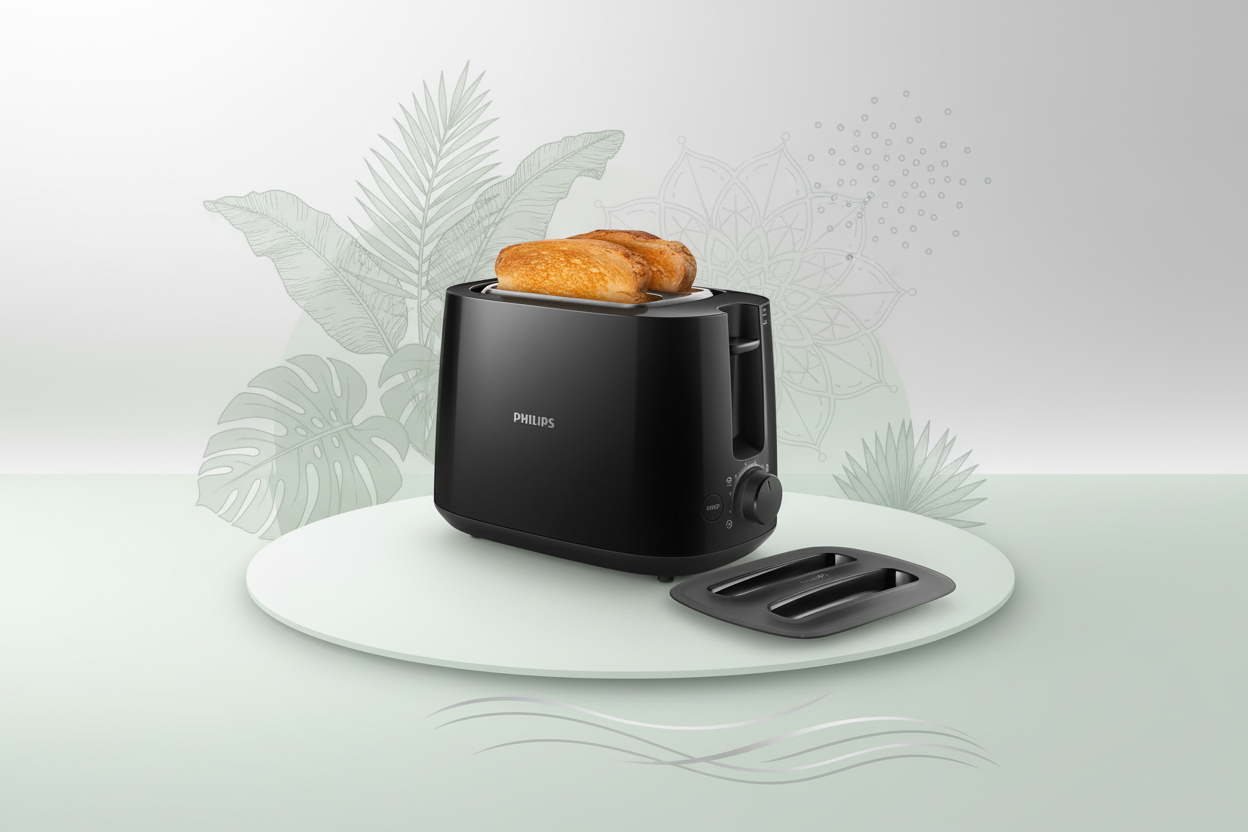 PHILLIPS 2 SLICE TOASTER HD-2582/90