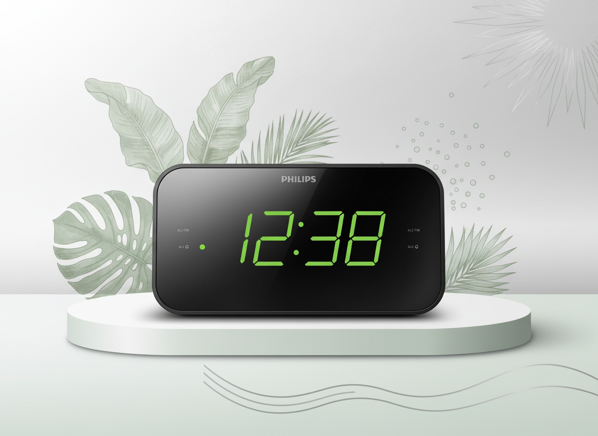 PHILLIPS CLOCK RADIO TAR3306/12