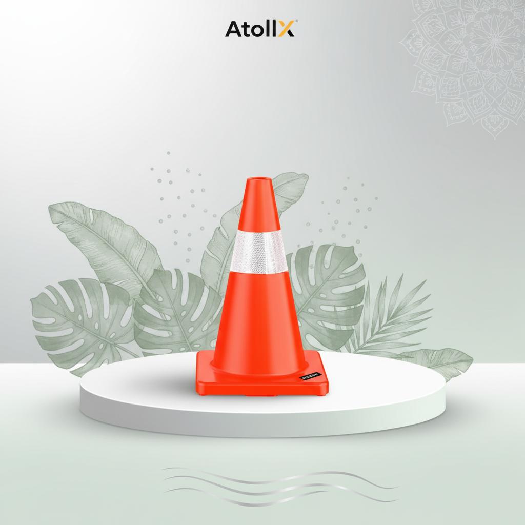 Road Safety Barricade Cone 45cm - Image 2