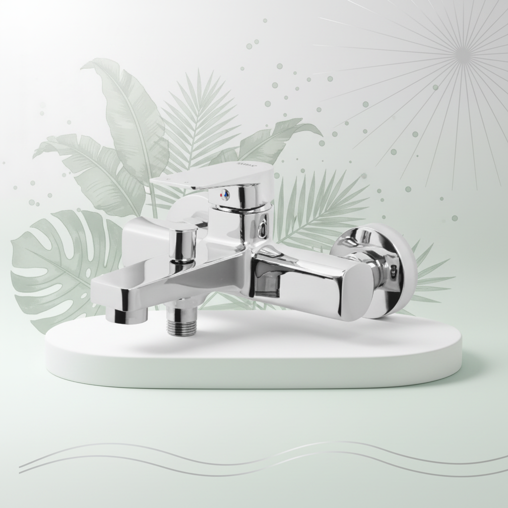 Rubine Bath Mixer Razzo 4061