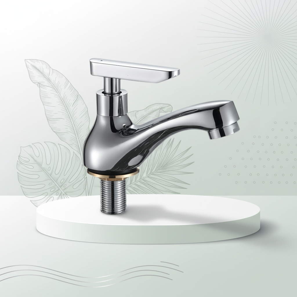 Rubine Pillar Tap Fresco P97321
