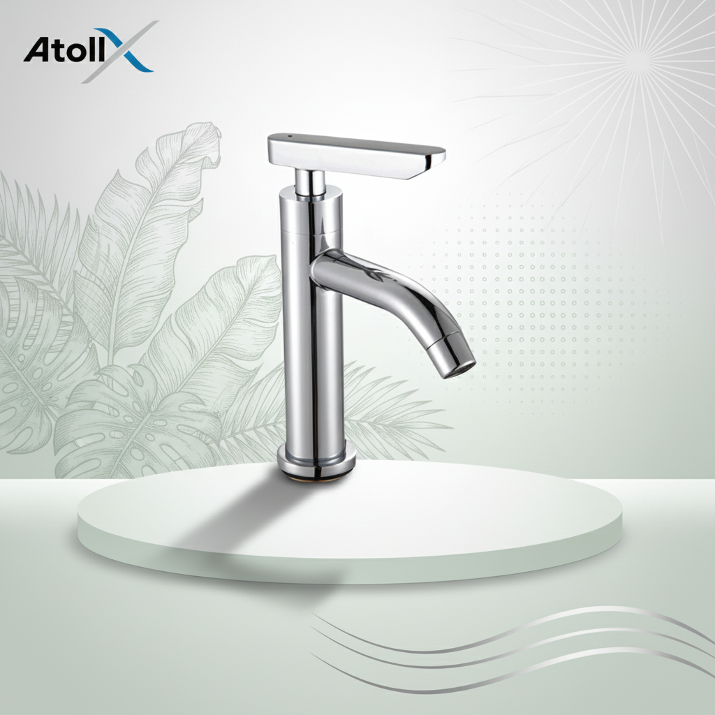 Rubine Pillar Tap Fresco P97325