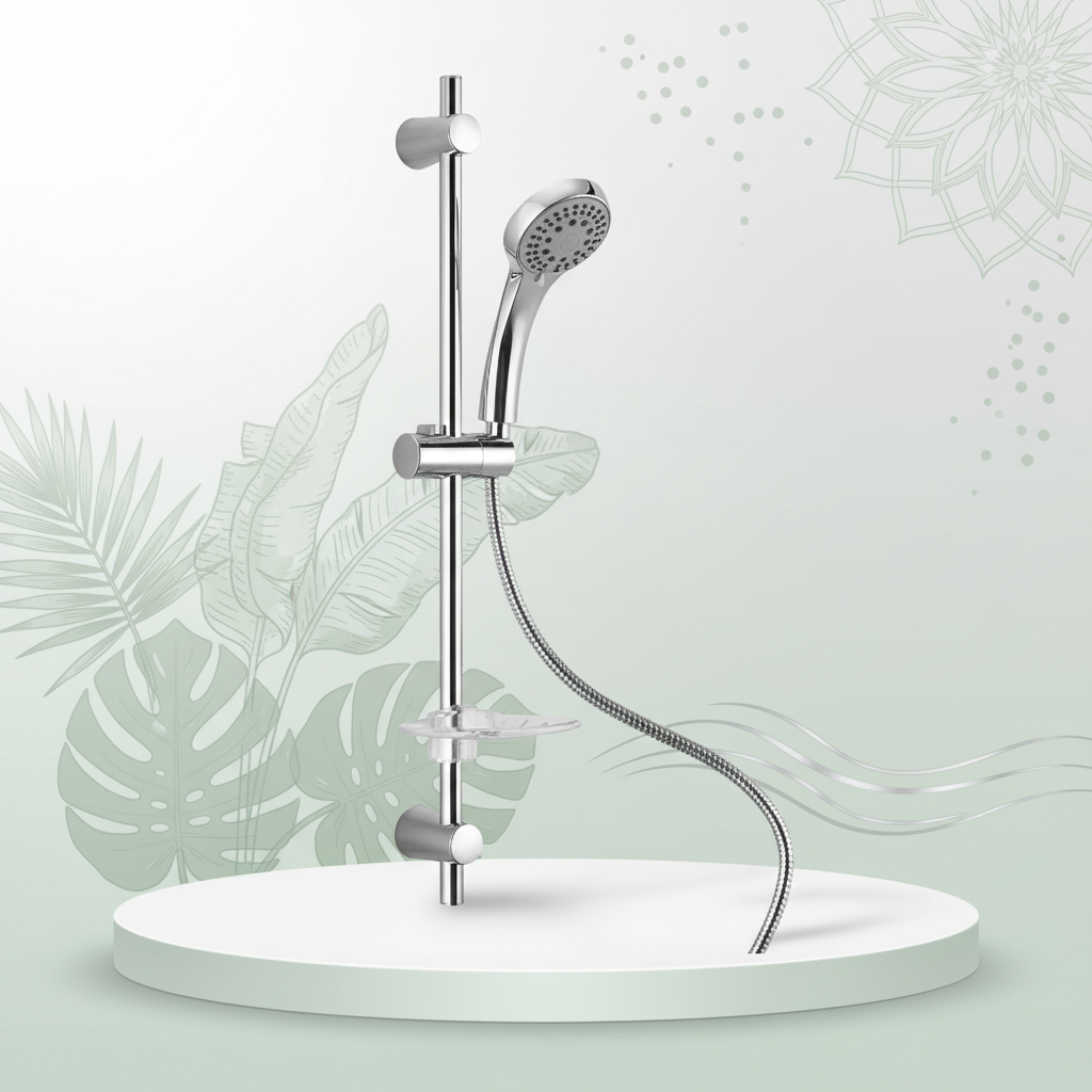 Rubine Shower Set With Aa Rsh-Valle-5-116-Aa