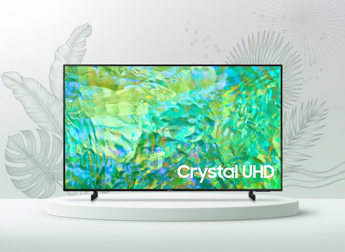 SAMSUNG 43″ Smart LED TV UA-43CU8100KXXT