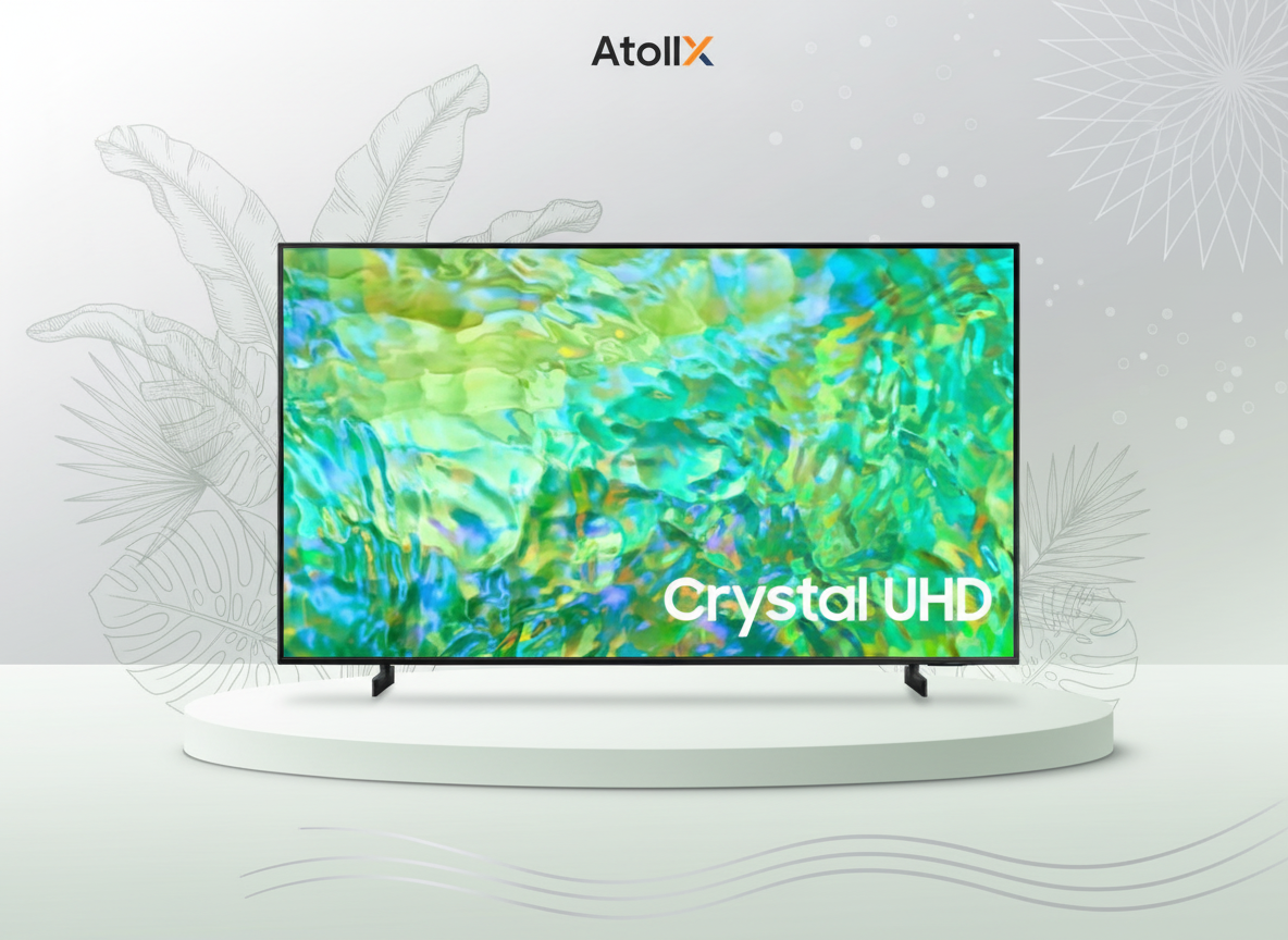 SAMSUNG 55″ Smart LED TV UA-55CU8100KXXT