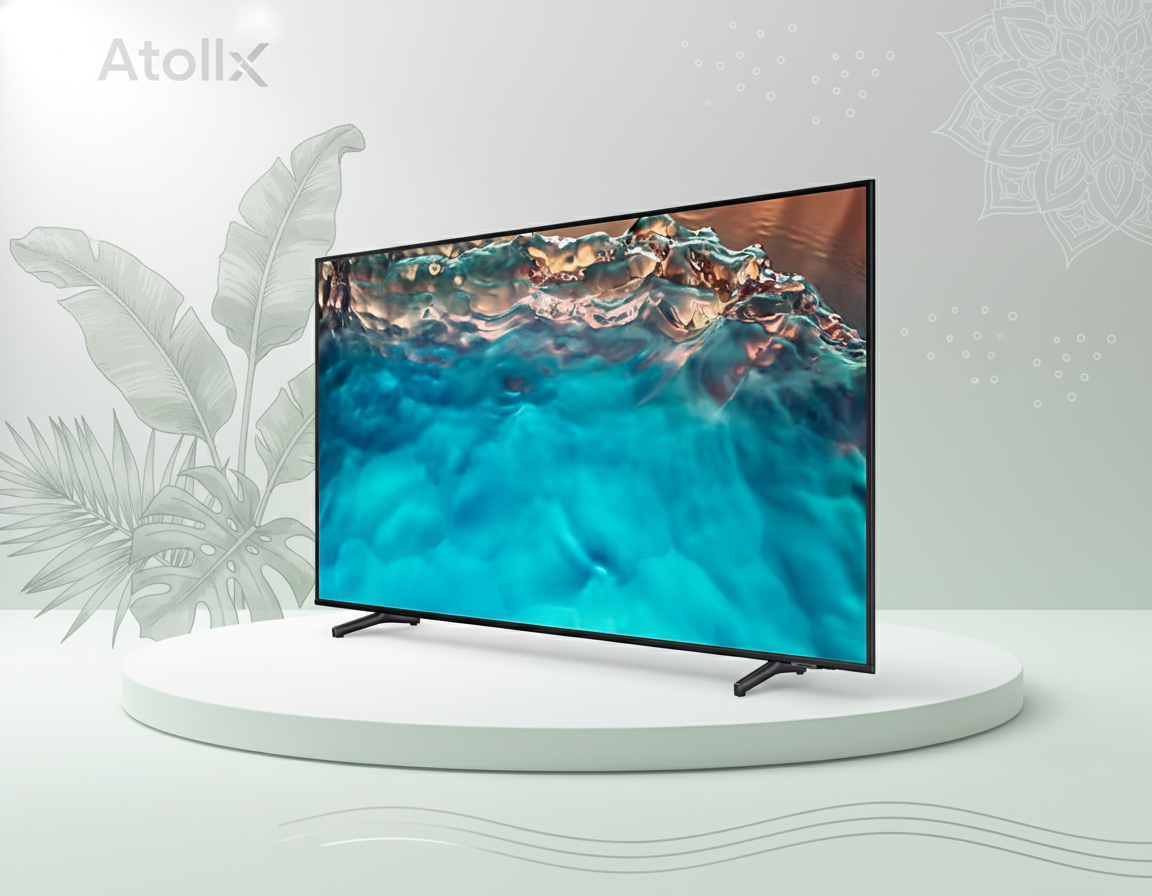 SAMSUNG 55″ CRYSTAL UHD SMART TV UA-55BU8100KXXT