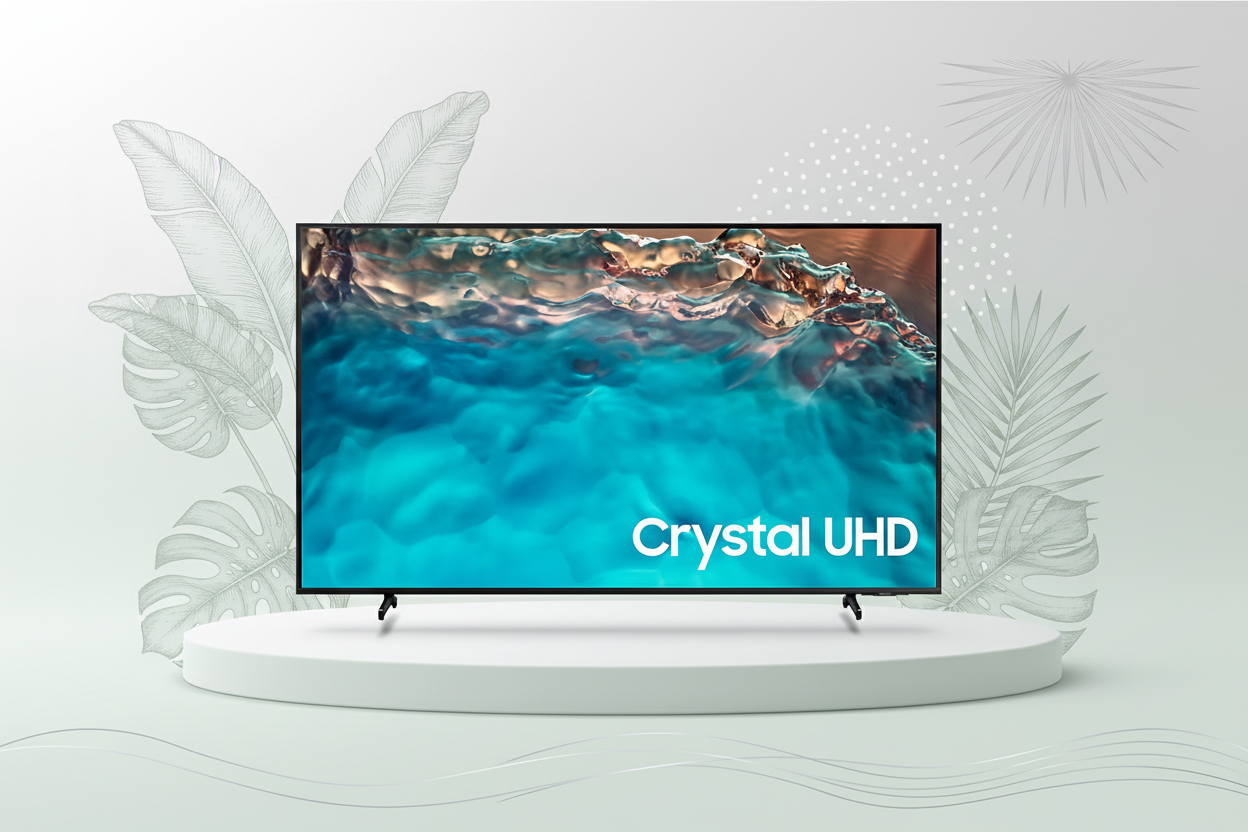 Samsung 65″ Smart LED TV UA65BU8100