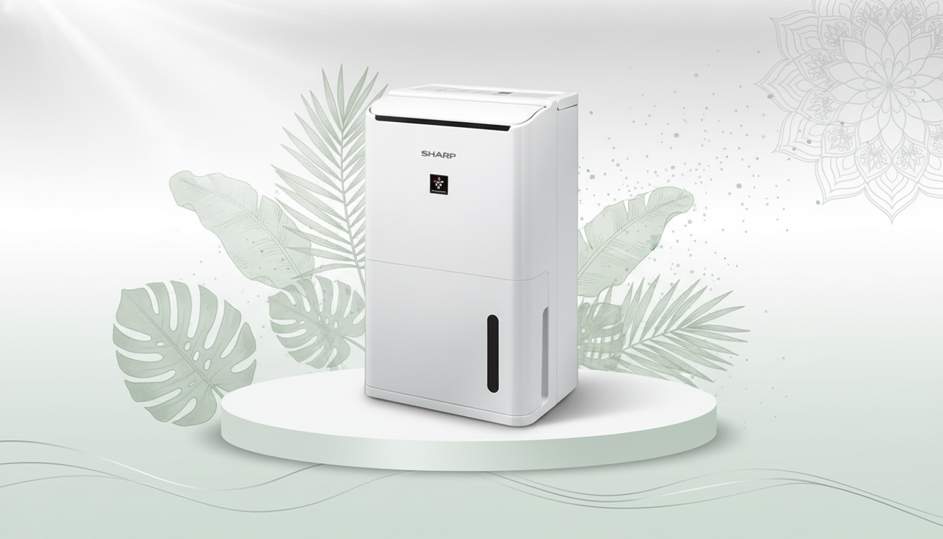 SHARP Plasma Cluster Dehumidifier DW-W12A-W